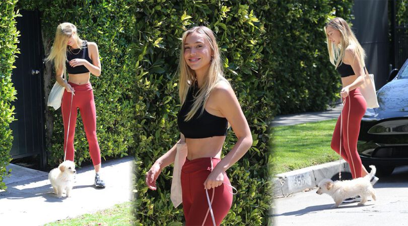 Alexis Ren – Sexy Toned Body at a Gym in Los Angeles