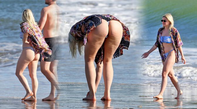Ariel Winter – Beautiful Big Ass in Bikini at the Beach in Santa Barbara