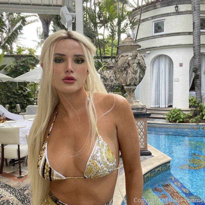 Bella Thonre In Bikini Top