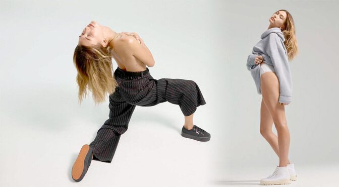 Hailey Bieber – Sexy Legs in Superga Spring / Summer 2021 Season Photoshoot