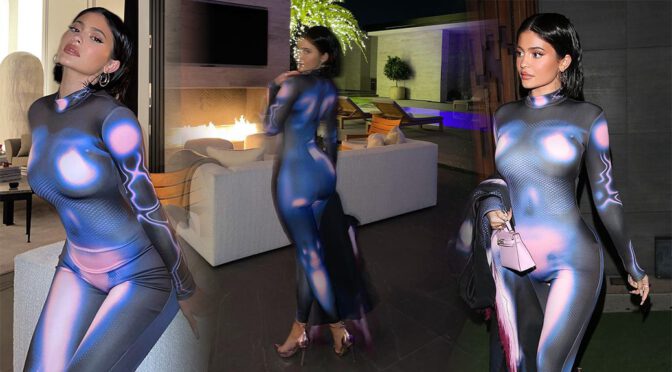 Kylie Jenner – Curvy Body in a Sexy Outfit at Nobu in Malibu
