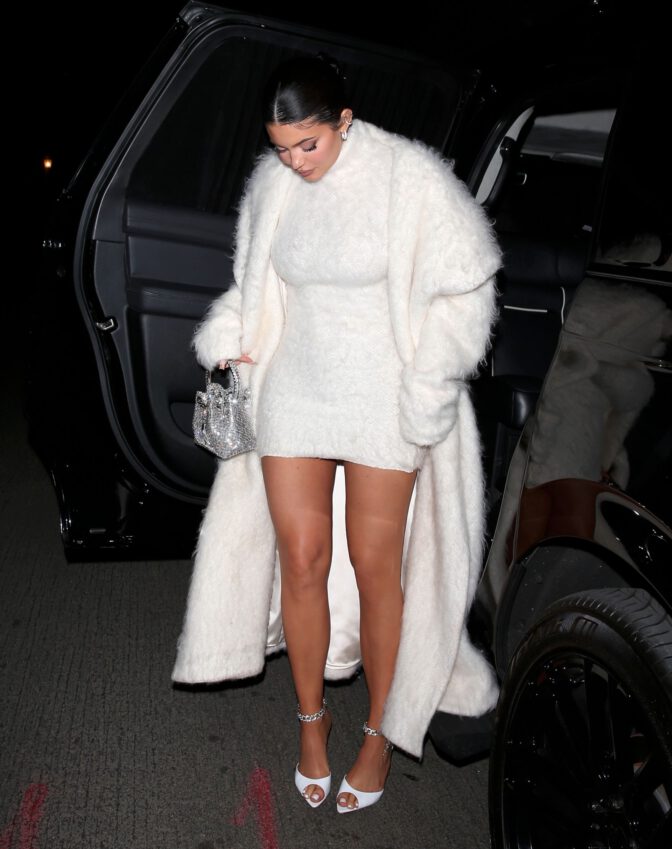 Kylie Jenner Sexy Short Dress