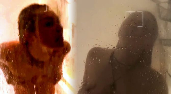 Miley Cyrus – Sexy Topless Showering Video