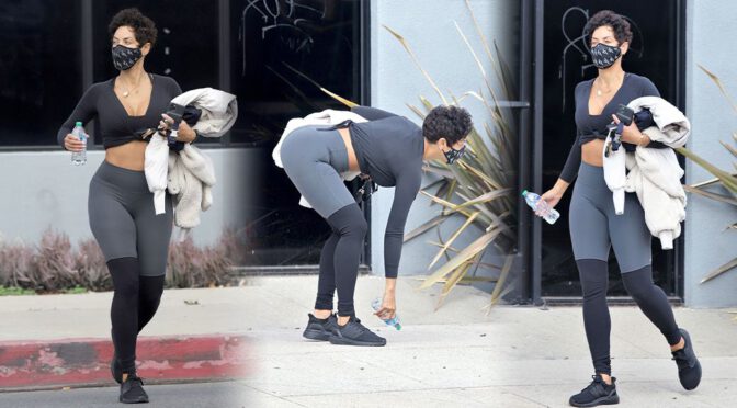 Nicole Murphy – Sexy Body in Gym Outfit Out in Los Angeles