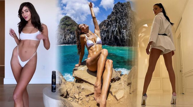 Alessandra Ambrosio in Bikini and Other Celebrities in a Weekly Instagram/Twitter Roundup