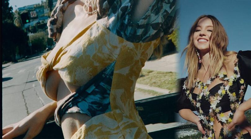 Sydney Sweeney – Beautiful Braless Underboobs in Glamour Spain Magazine Photoshoot