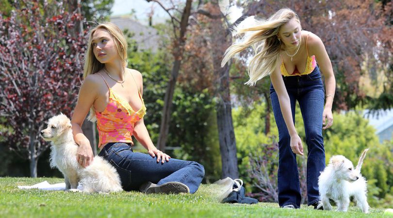 Alexis Ren – Beautiful Boobs in a Sexy Cleavage Out in Los Angeles