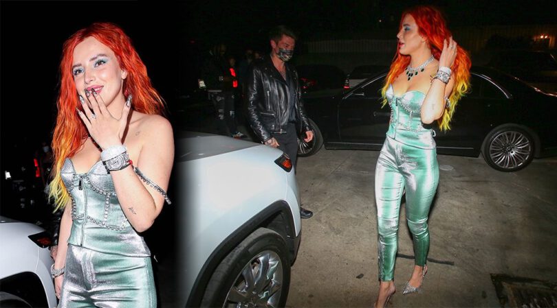 Bella Thorne – Sexy in Tight Pants at No Vacancy in Los Angeles