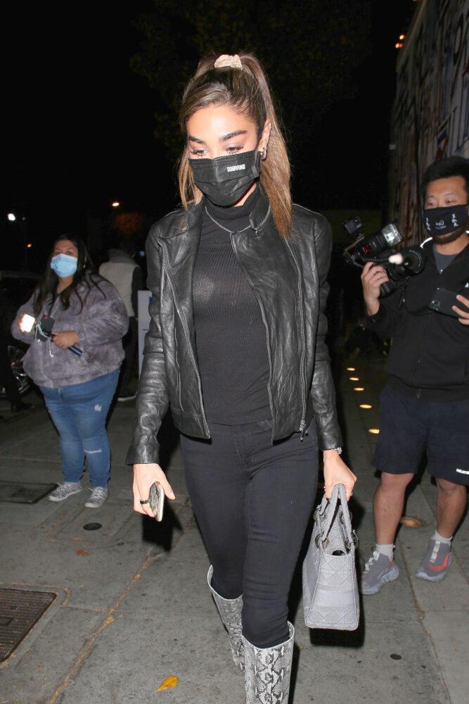 Chantel Jeffries Sexy In Sheer Top