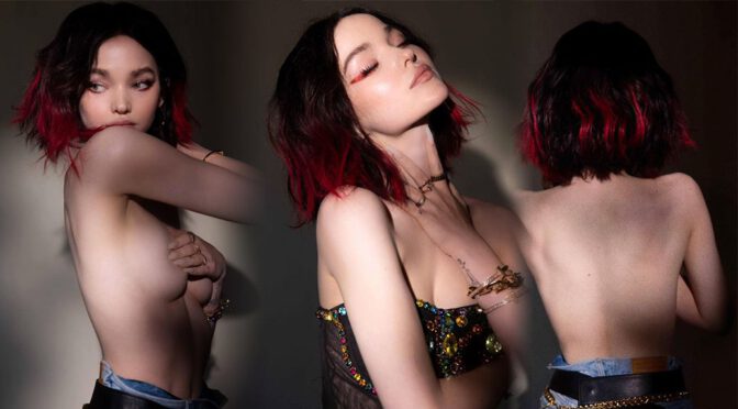 Dove Cameron Sexy Topless Boobs