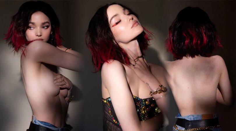 Dove Cameron – Beautiful Boobs in a Topless Photoshoot by Sarah Krick