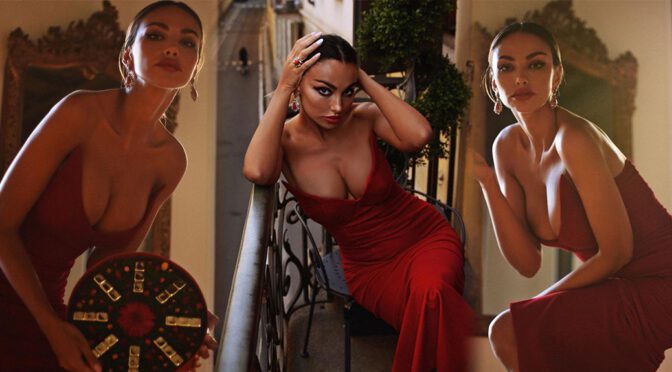 Madalina Diana Ghenea – Magnificent Boobs in a Sexy Revealing Dress