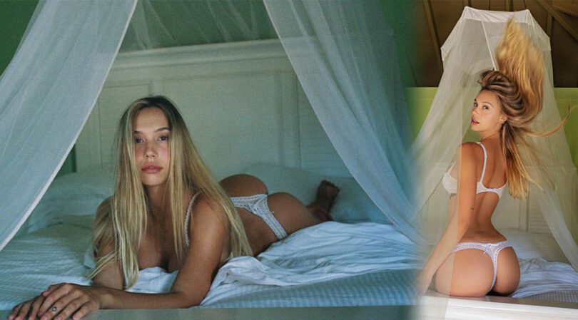 Alexis Ren – Gorgeous Body in Thong Panties and Bra