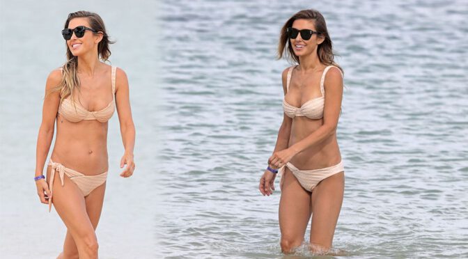 Audrina Patridge – Beautiful Body in a Small Bikini at the beach in Hawaii