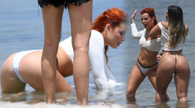 Bella Thorne – Sexy Body in a Racy Bikini Photoshoot in in Miami