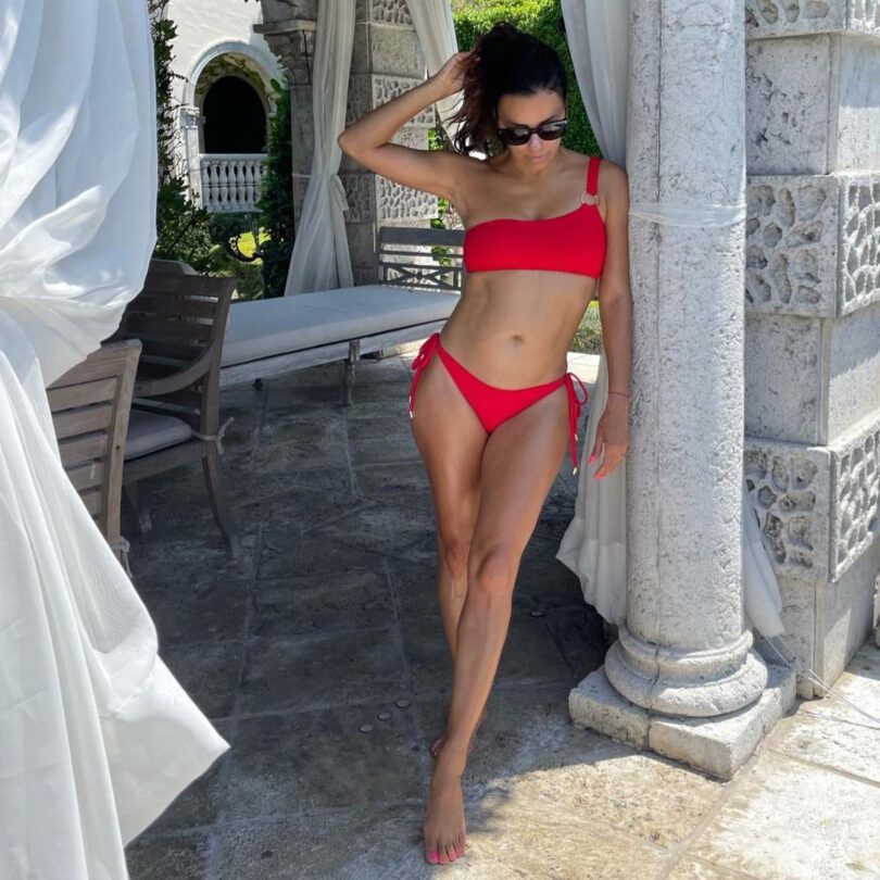 Eva Longoria In Red Bikini