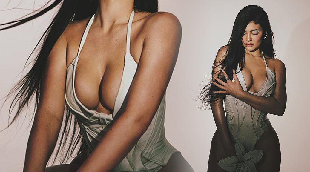Kylie Jenner Sexy Boobs.