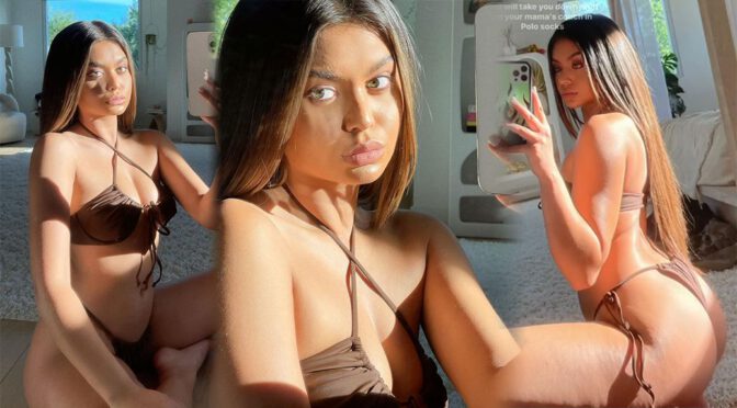 Sofia Jamora – Sexy Boobs and Ass in a Small Bikini