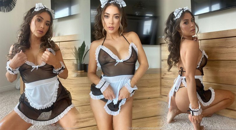 Arianny Celeste – Sexy Nipples in a Sheer Lingerie (NSFW)