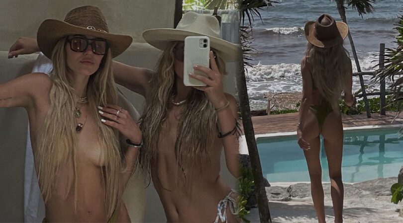 Delilah Belle Hamlin – Gorgeous Body in a Bikini & Topless Photoshoot