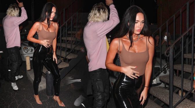 Megan Fox Braless Sexy Pokies