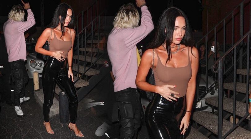 Megan Fox – Beautiful Braless Boobs Out in Los Angeles