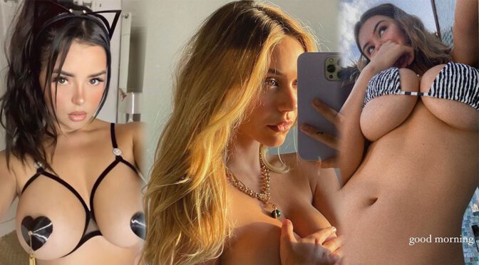 Alexis Ren Topless and Other Celebrities in a Weekly Instagram/Twitter Roundup