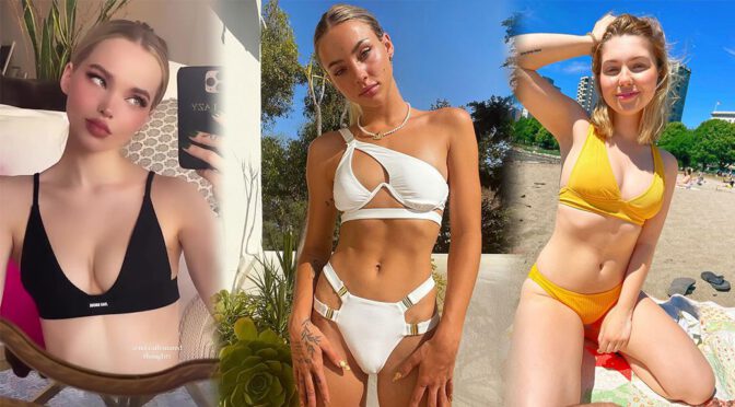 Charly Jordan  in Bikini and Other Celebrities in a Weekly Instagram/Twitter Roundup