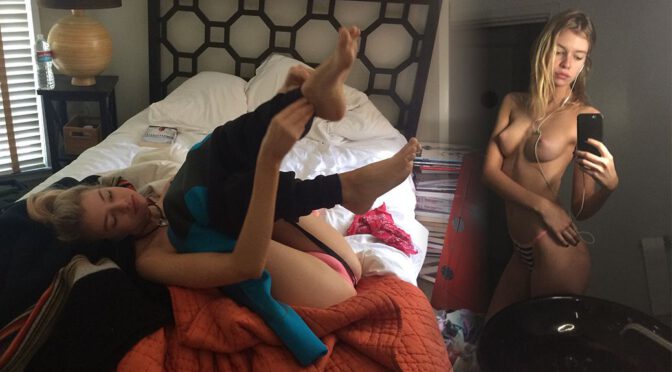 Stella Maxwell – Gorgeous Body and Boobs in a Leaked Private Topless Pictures (NSFW)