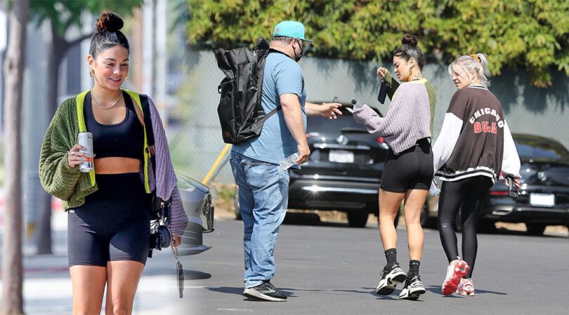 Vanessa Hudgens – Sexy Ass in Short Leggings at the Gym in West Hollywood