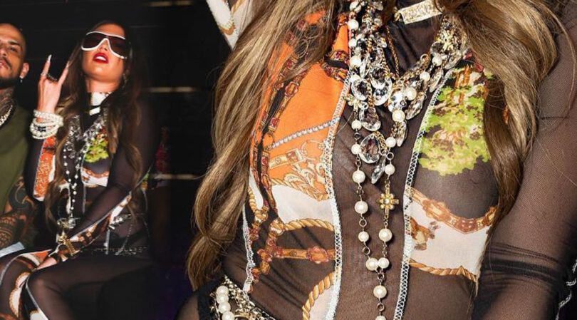 Chanel West Coast – Sexy Boobs and Nipples in a See-Through Outfit