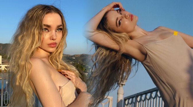 Dove Cameron – Sexy Braless Nipslip in a Beautiful Photoshoot (Censored)
