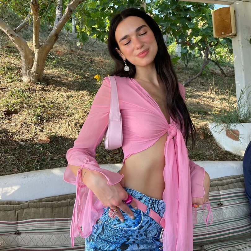 Dua Lipa Braless Boobs And Nipples