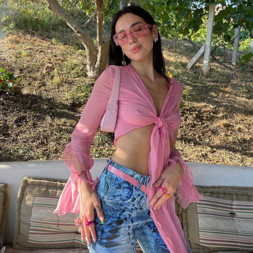 Dua Lipa Braless Boobs And Nipples