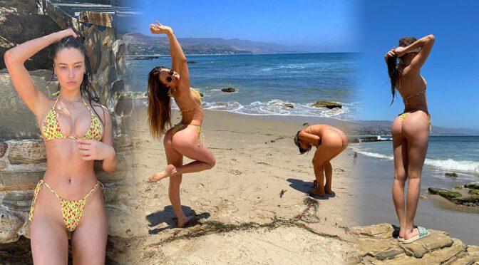 Elsie Hewitt – Fantastic Boobs and Ass in a Sexy Bikini Photos
