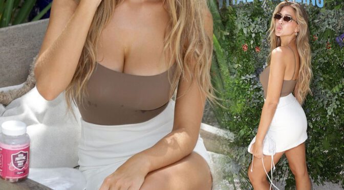 Kara del Toro – Beautiful Big Boobs at Vital Proteins Summer Hydration Brunch in Miami Beach