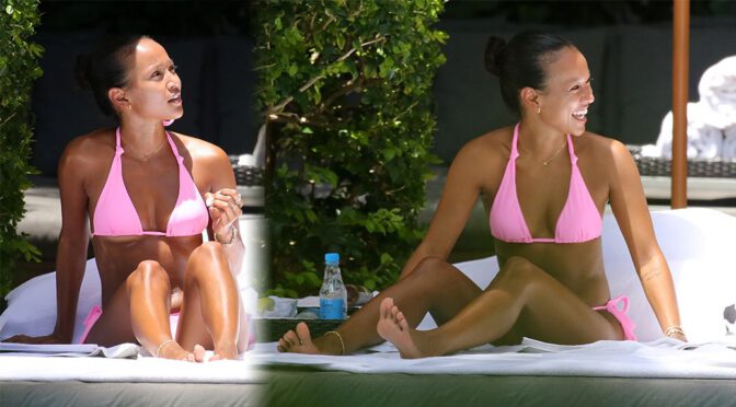Karrueche Tran – Sexy Body in BIkini in Miami