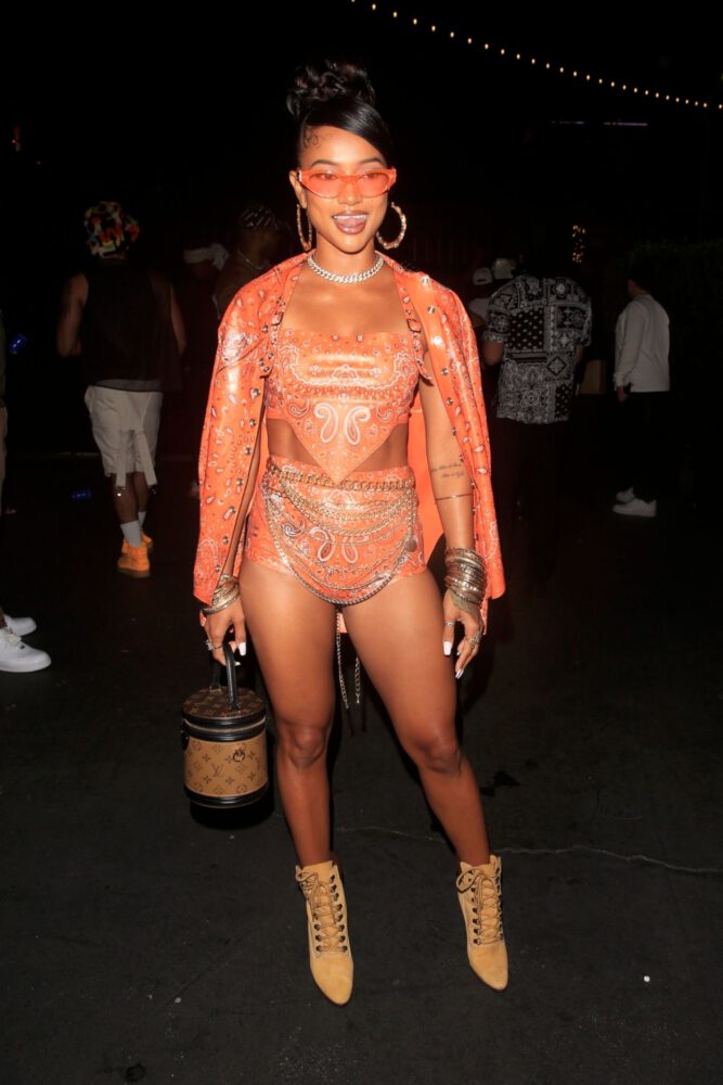 Karrueche Tran Sexy Legs