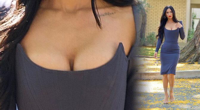 Kimberley Garner Beautiful In A Sexy Dress