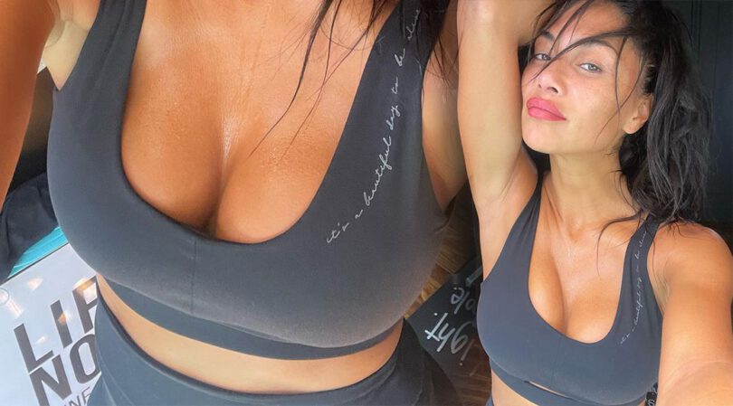 Nicole Scherzinger – Sexy Boobs in BIg Cleavage