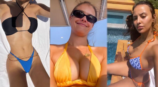 Nina Agdal’s Beautiful Boobs and Other Celebrities in a Weekly Instagram/Twitter Roundup