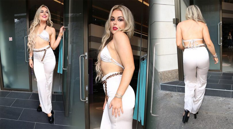 Tallia Storm – Sexy Body at Boohoo x Emily Shak Launch in London