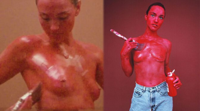 Violett Beane – Sexy Pierced Nipples in a Topless Photoshoot by Nick Rasmussen (NSFW)