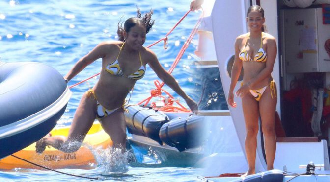 Christina Milian – Sexy Body in Bikini on Vacation in Cannes
