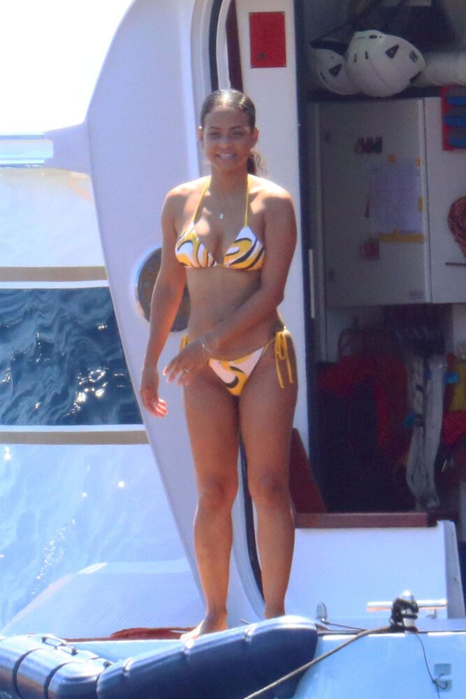 Christina Milian Sexy In Bikini