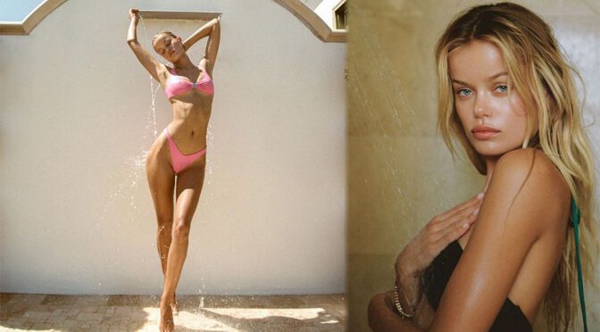 Frida Aasen Sexy Body In Bikini
