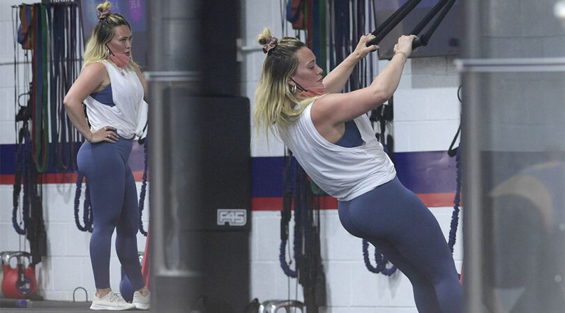 Hilary Duff – Beautiful BIg Ass in Leggings at a Gym in Los Angeles