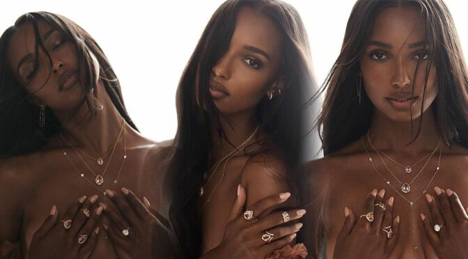 Jasmine Tookes – Gorgeous in a Beautiful Topless Photoshoot