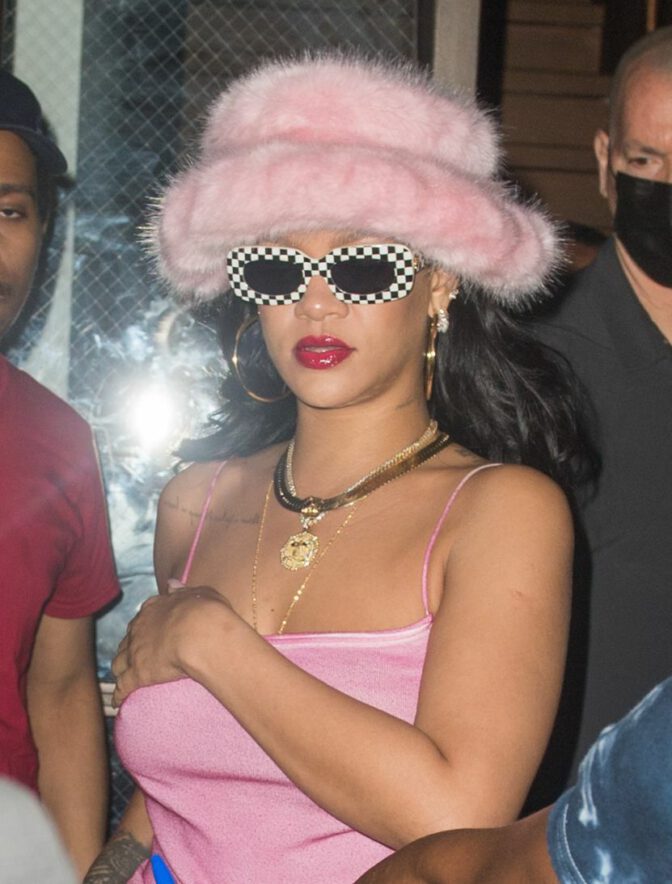 Rihanna Braless Breasts