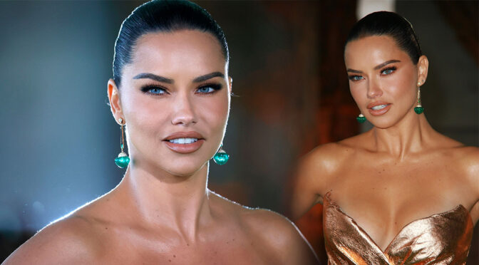 Adriana Lima – Beautiful Legs and Boobs at The Academy Museum of Motion Pictures Opening Gala in Los Angeles